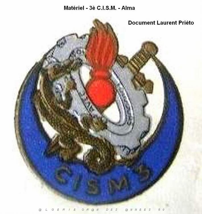 Materiel - 3e C.I.S.M - Alma Alger.jpg
